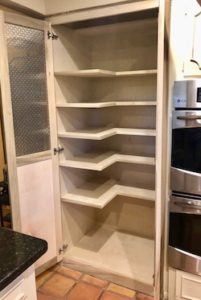 custom p pantry built in